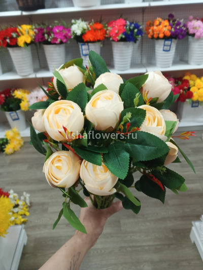 Букет лютиков 15в 15г 52см.Арт.AY-25-3 